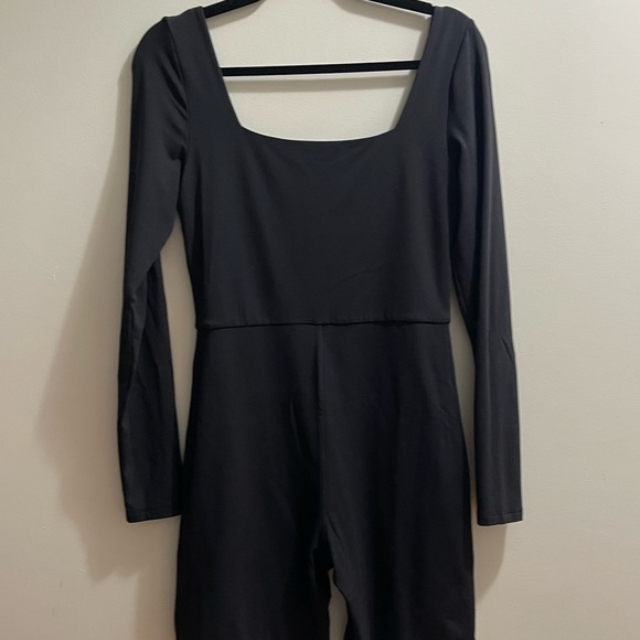 Aritzia Black Long Sleeve Romper - Picture 2 of 3